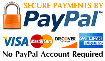 Credit Cards Securely Accepted Through PayPal